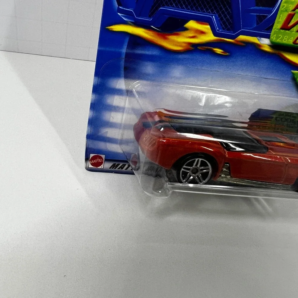 Hot Wheels 2002 First Editions Pony-Up Orange 046 Race & Win Diecast Car New